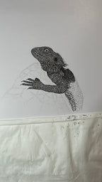 Bearded Dragon - 8x10 Signed & Numbered Fine Art Print