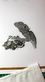 Bearded Dragon - 8x10 Signed & Numbered Fine Art Print