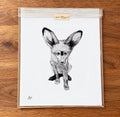 Bat-Eared Fox - 8x10 Signed & Numbered Fine Art Print