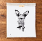 Bat-Eared Fox - 8x10 Signed & Numbered Fine Art Print