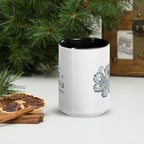Blue Ringed Octopus Mug Hand Drawn Ocean Art Coffee Cup For Marine Life Lovers Ceramic Drinkware - aGuyWithMSthatDraws