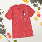 Hand Drawn Blue Footed Booby • Uni - Sex Tri - Blend T-Shirt - aGuyWithMSthatDraws
