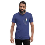 Hand Drawn Blue Footed Booby • Uni - Sex Tri - Blend T-Shirt - aGuyWithMSthatDraws