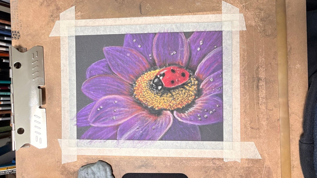 Hand Drawn Ladybug • Art Magnet - aGuyWithMSthatDraws