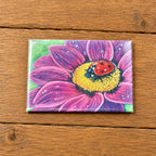 Hand Drawn Ladybug • Art Magnet - aGuyWithMSthatDraws
