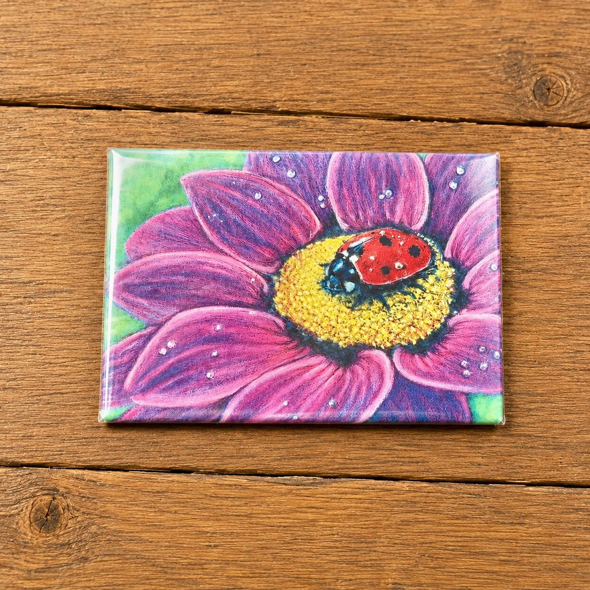 Hand Drawn Ladybug • Art Magnet - aGuyWithMSthatDraws