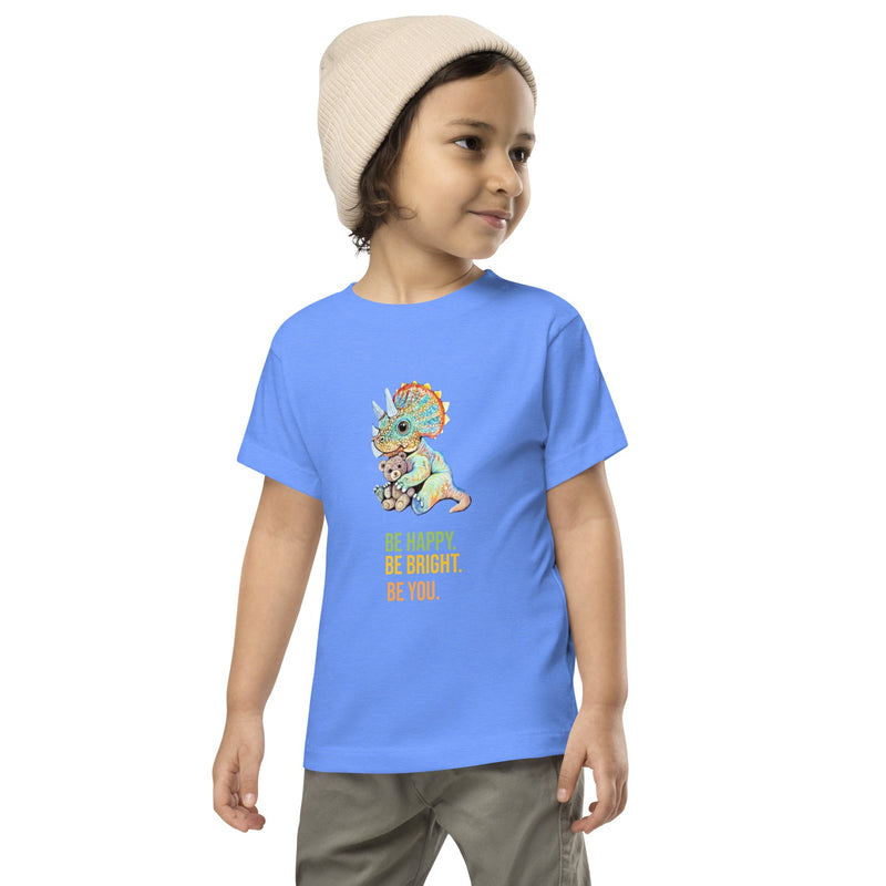 Hand Drawn Triceratops • Toddler T-Shirt - aGuyWithMSthatDraws