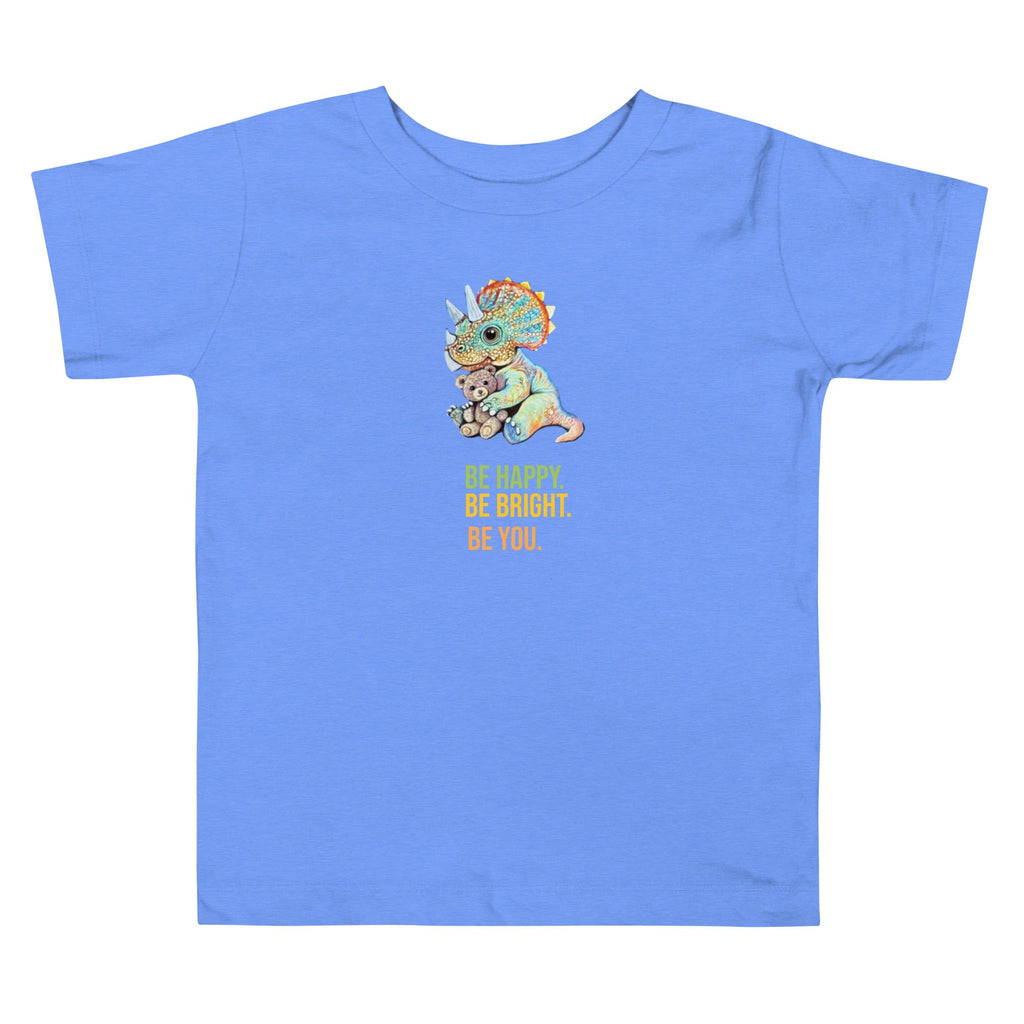 Hand Drawn Triceratops • Toddler T-Shirt - aGuyWithMSthatDraws
