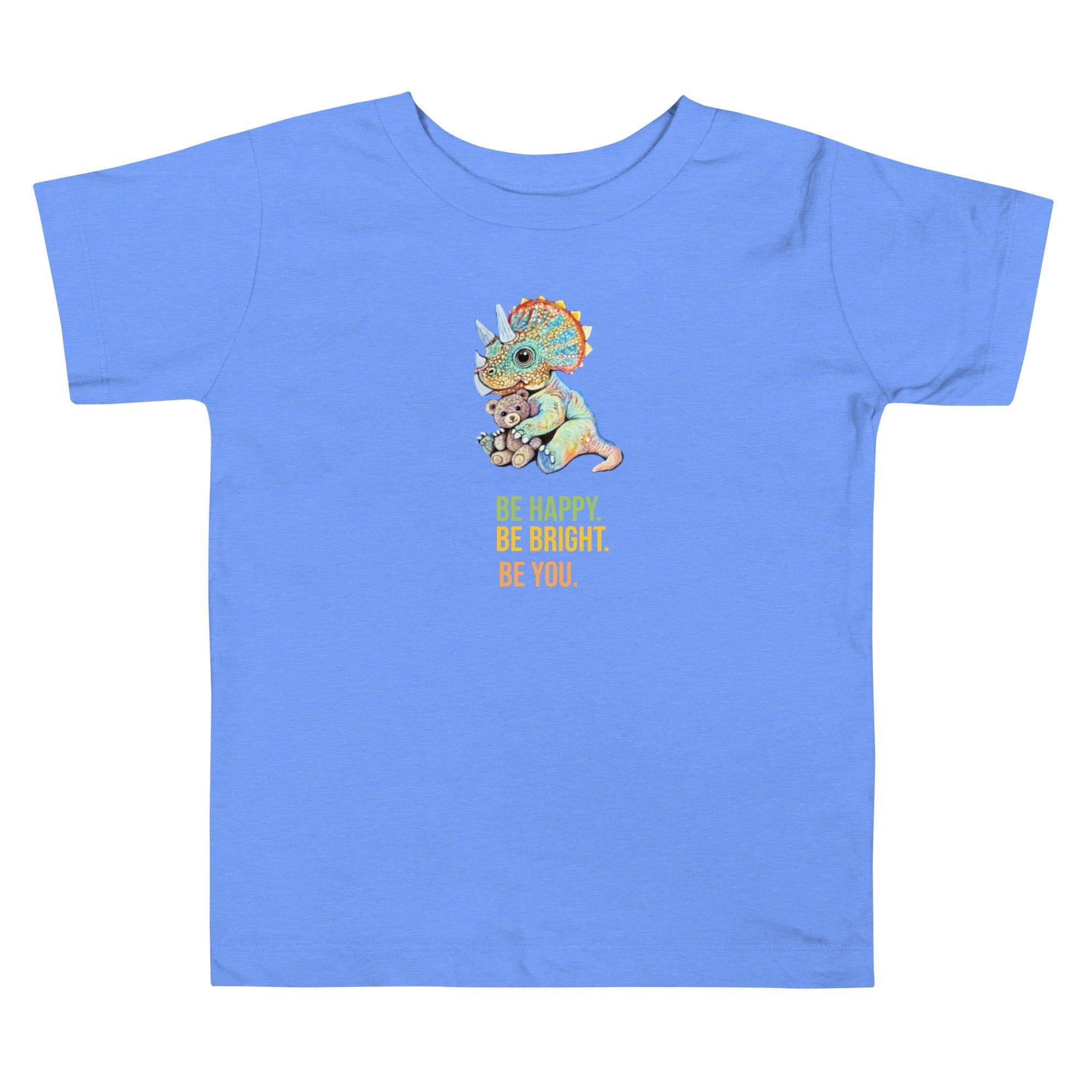 Hand Drawn Triceratops • Toddler T-Shirt - aGuyWithMSthatDraws