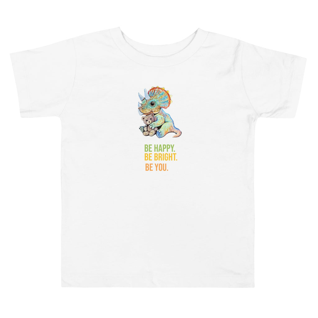 Hand Drawn Triceratops • Toddler T-Shirt - aGuyWithMSthatDraws