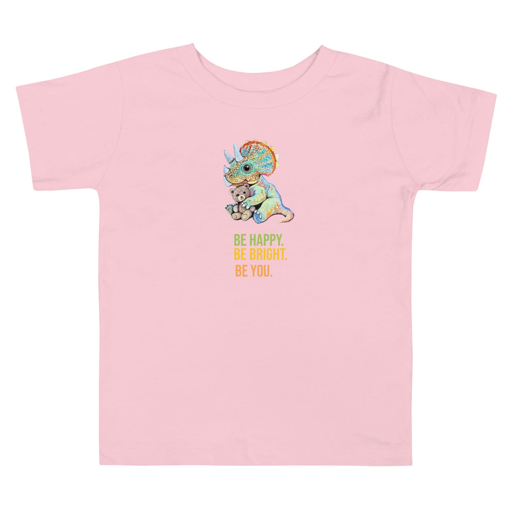 Hand Drawn Triceratops • Toddler T-Shirt - aGuyWithMSthatDraws