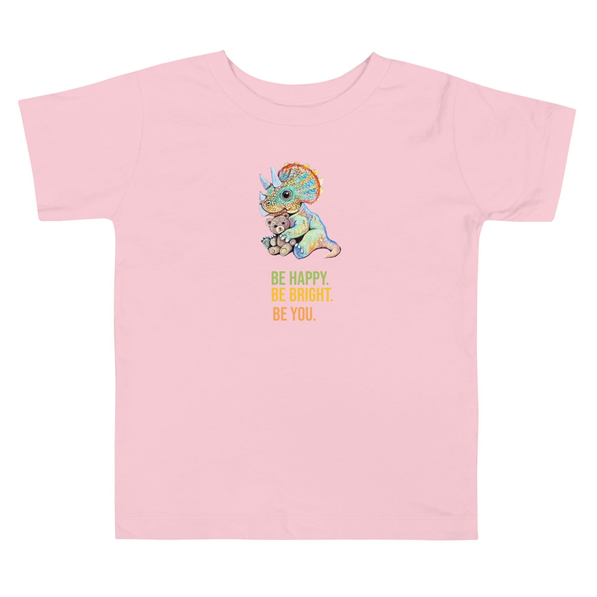 Hand Drawn Triceratops • Toddler T-Shirt - aGuyWithMSthatDraws