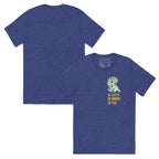 Hand Drawn Triceratops • Uni - Sex Tri - Blend T-Shirt - aGuyWithMSthatDraws