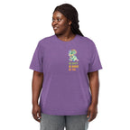 Hand Drawn Triceratops • Uni - Sex Tri - Blend T-Shirt - aGuyWithMSthatDraws