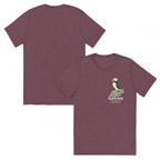 Puffin • Hand Drawn • Uni - Sex Tri - Blend T-Shirt - aGuyWithMSthatDraws