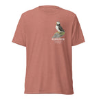 Puffin • Hand Drawn • Uni - Sex Tri - Blend T-Shirt - aGuyWithMSthatDraws