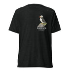 Puffin • Hand Drawn • Uni - Sex Tri - Blend T-Shirt - aGuyWithMSthatDraws