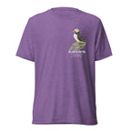 Puffin • Hand Drawn • Uni - Sex Tri - Blend T-Shirt - aGuyWithMSthatDraws