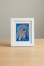 Squid Eye • Hand Drawn Limited Edition Giclee Print • 10x12 - aGuyWithMSthatDraws