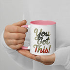 Strawberry Penguin • Hand Drawn Ceramic Mug • 11oz & 15oz - aGuyWithMSthatDraws