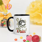 Strawberry Penguin • Hand Drawn Ceramic Mug • 11oz & 15oz - aGuyWithMSthatDraws